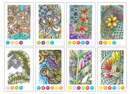 Chameleon Color Cards  - Zen (16 Pack)