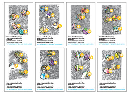 Chameleon Color Cards  - Zen (16 Pack)