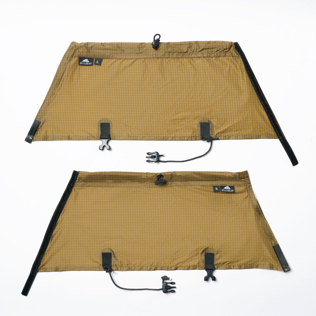 3F UL Gear UltraLight Gaiters - Khaki Fits UK Shoe Size 4-8.50