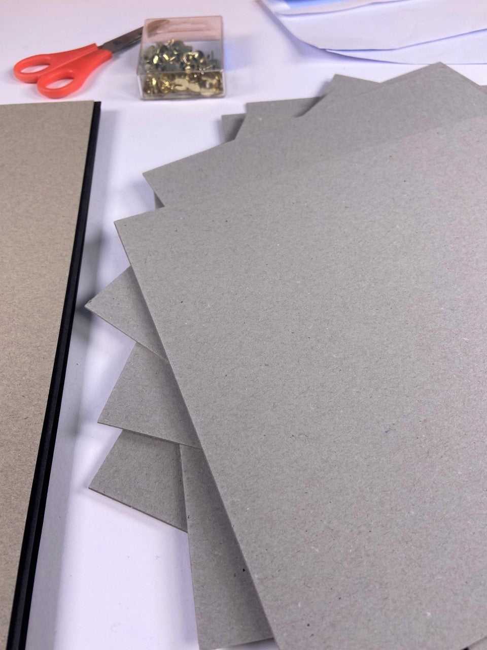 A2 Thick Greyboard 1500 Micron Backing Board Recycled