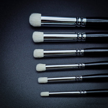 Hobby Heaven Dry Brush Set — Goat Hair Domed