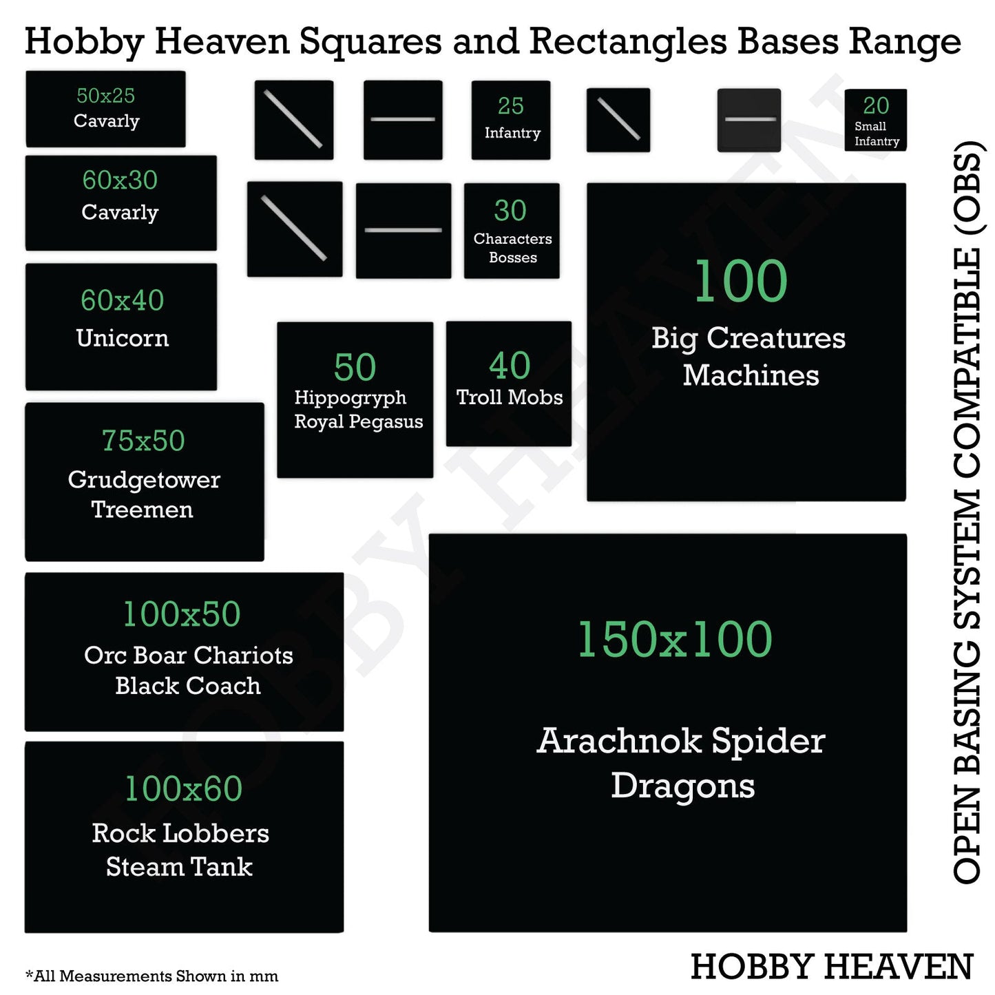32mm Round Plain Plastic Bases