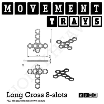 28mm Movement Trays for Tabletop Games | Wargaming | Full Range