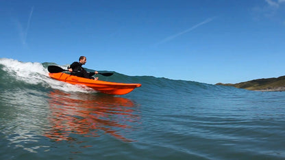 Surf Eco Kayak | 100% Ocean Plastic | Black | Agile & Fun