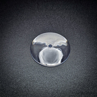 32mm Round Flying Clear Plastic Base