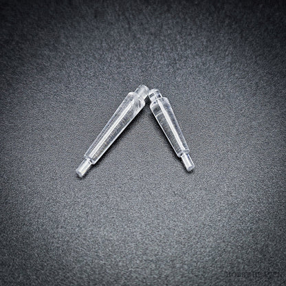 32mm Round Flying Clear Plastic Base