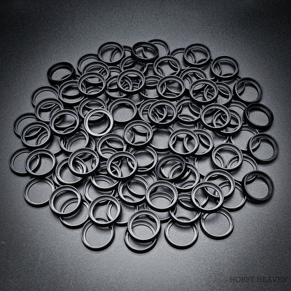 25mm to 28mm Round Base Converters ABS Plastic