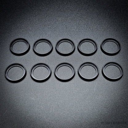 25mm to 28mm Round Base Converters ABS Plastic