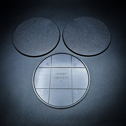 130mm Round Plain Plastic Bases
