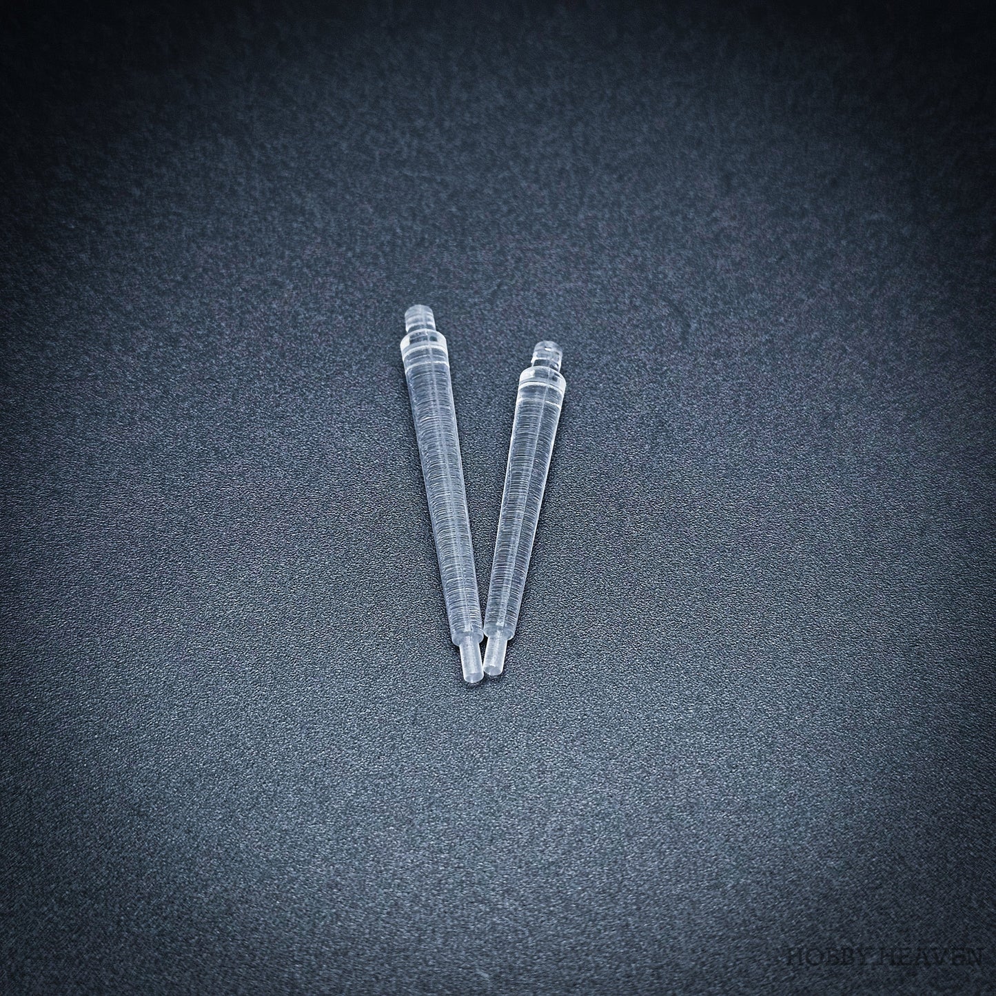 60mm Round Flying Bases – Clear Plastic Stands for Sci-Fi & Fantasy Wargaming Miniatures