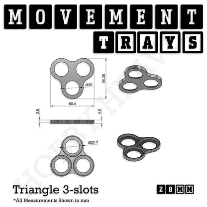 28mm Movement Trays for Tabletop Games | Wargaming | Full Range